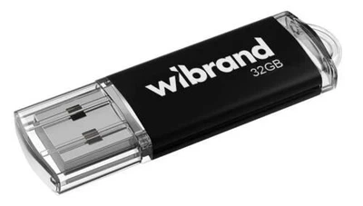 Флеш накопичувач Wibrand Cougar USB 2.0 32GB Black