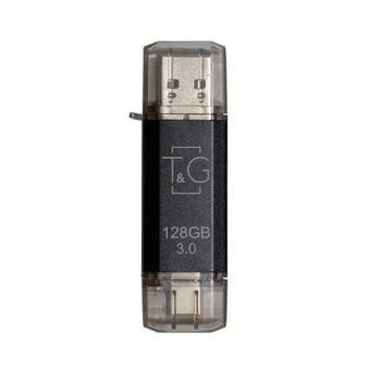 Флеш накопичувач T&G Star TG009TC Type C / USB 3.0 128GB Black