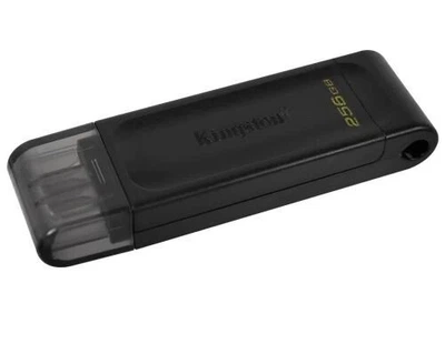 Флеш накопичувач Kingston DataTraveler 70 Type-C 3.2 Gen 1 256GB Black