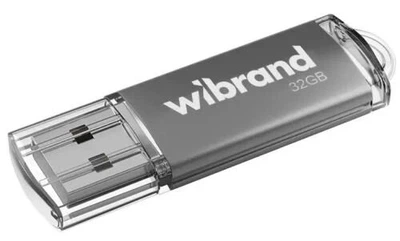 Флеш накопичувач Wibrand Cougar USB 2.0 32GB Silver