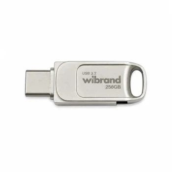 Флеш накопичувач Wibrand Bee Type C / USB 3.2 Gen 1 256GB Black