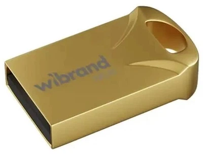 Флеш накопичувач Wibrand Hawk USB 2.0 32GB Gold
