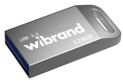 Флеш накопичувач Wibrand Ant USB 3.2 Gen 1 128GB Silver