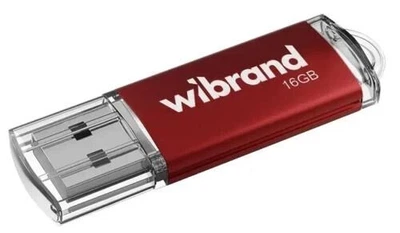 Флеш накопичувач Wibrand Cougar USB 2.0 16GB Red