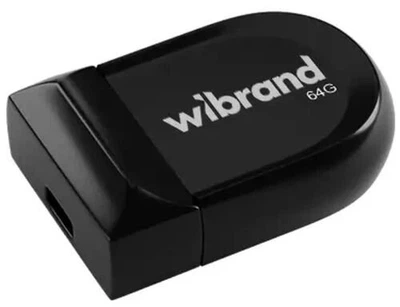 Флеш накопичувач Wibrand Scorpio USB 2.0 64GB Black