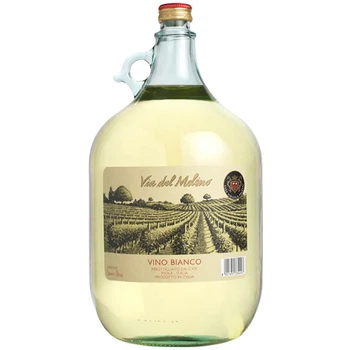 Вино Італія біле сухе Via del Molino Vino Bianco, 5 л