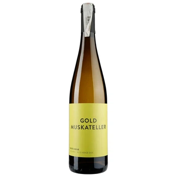 Вино Італія біле сухе Erste+Neue Alto Adige Gold Muskateller DOC, 0.75 л