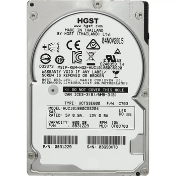 Жесткий диск Hitachi HGST Ultrastar C10K1800 600 Gb 10K 12G SAS 2.5 (HUC101860CSS204) - Б/У