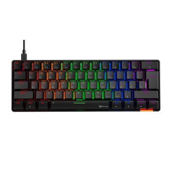 Клавиатура проводная игровая Meetion MK005 с Blue switch, RGB (с Eng, UA раскладками)