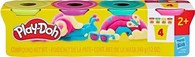 Набір для творчості з пластиліном Hasbro Play-Doh 4 баночки G0689 (5010996293398)