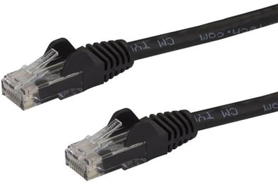 Patchcord Startech Cat 6 U/UTP (UTP) RJ-45 2 m Black (N6PATC2MBK)