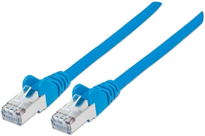 Patchcord Intellinet Cat 7 S/FTP (S-STP) RJ-45 1 m Blue (766623740722)