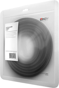 Patchcord Lindy Cat 6 U/UTP (UTP) RJ-45 15 m Black (4002888480833)