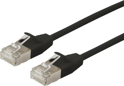 Патч-корд Equip Cat 6a F/FTP (FTP) RJ-45 5 m Black (4015867209691)