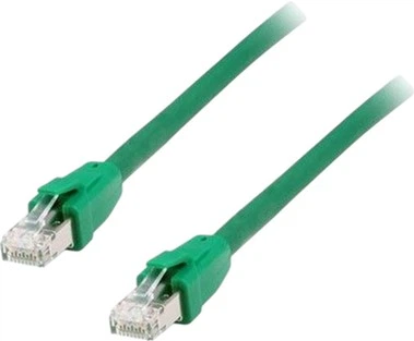 Patchcord Equip Cat 8.1 S/FTP (S-STP) RJ-45 1 m Green (4015867223536)