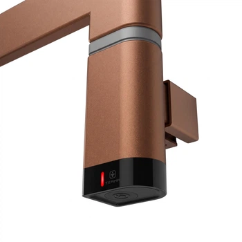 Тен для полотенцесушителя Terma ONE D 30x40 с регулятором, 400 Вт, цвет Bright Copper (скрытый монтаж кабеля) - P