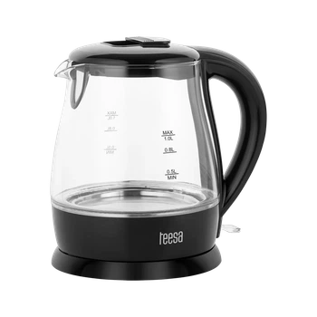 Электрический чайник Teesa 1630 W, 1 л, Black (TSA1030B)