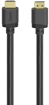 Кабель Hama HDMI - HDMI 5 м Black (4047443546203)