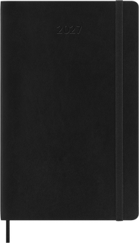 Ежедневник Moleskine 2027 13 х 21 см 400 страниц мягкая обложка Черный (8056999279394)