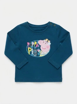 Кофта дитяча утеплена Peppa Pig 86/92 см 1-2 рочки Синій