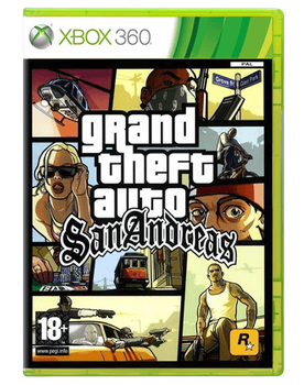 Игра Microsoft Xbox 360 GTA San Andreas Английская Версия Б/У