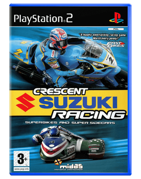 Игра Sony PlayStation 2 Crescent Suzuki Racing: Superbikes and Super Sidecars Europe Английская Версия + Обложка Б/У