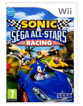 Игра Nintendo Wii Sonic & Sega All-Stars Racing Europe Английская Версия Б/У