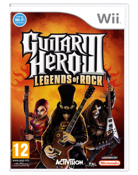 Игра Nintendo Wii Guitar Hero III: Legends of Rock Europe Английская Версия Б/У