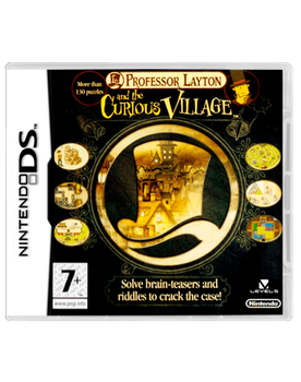 Гра Nintendo DS Professor Layton and the Curious Village Англійська Версія + Коробка Б/У