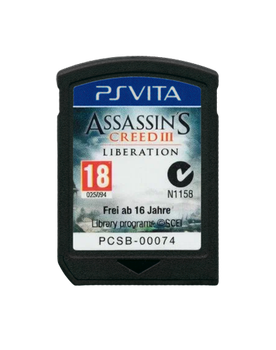 Гра Sony PlayStation Vita Assassin's Creed III: Liberation Російські Субтитри Тільки Картридж Б/У
