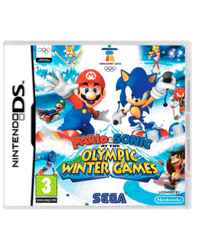 Гра Nintendo DS Mario & Sonic at the Olympic Winter Games Англійська Версія + Коробка Б/У