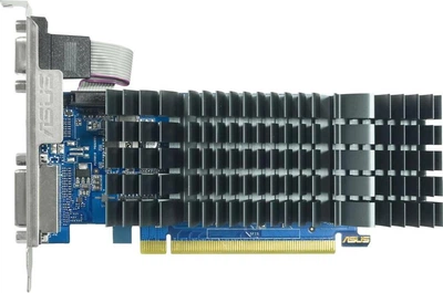 Відеокарта GeForce GT710, Asus, 2Gb GDDR5, 64-bit, VGA/DVI-D/HDMI, 954/5012 MHz, Silent, Low Profile (GT710-SL-2GD5-BRK-EVO)