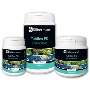 Корм Silbermann Tubifex FD 250 ml (SIMS214) трубочник сублімований для акваріумних риб