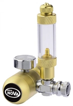 Редуктор СО2 Aqua Nova NCO2-REG с счетчиком пузырьков и тонкой регулировкой
