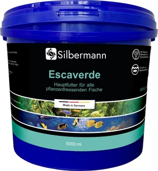 Корм Silbermann Escaverde 5000 ml (SIMS124) пластівці спіруліни для морських та прісноводних акваріумних риб