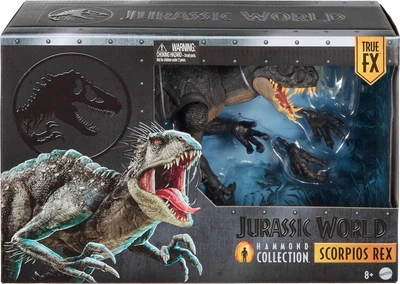 Динозавр Скорпиос Рекс Мир Юрского периода Jurassic world Scorpios Rex Dinosaur Hammond Collection JKG97 Mattel