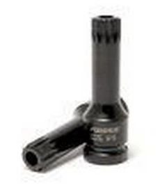 Головка 1/2" з насадкою Torx T45H з отвором ударна Forsage F-24607845T