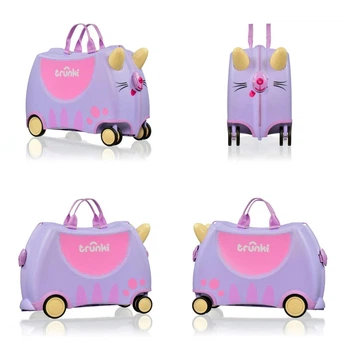 Детский чемодан Trunki Glide 360 Kot Cassie