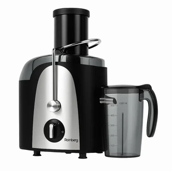 Соковыжималка центробежная Rainberg RB-631 3000 Вт Черная / Серебристая
