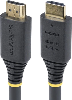 Кабель Startech HDMI - HDMI 7 м Black (HDMI2-CABLE-4K60-7M)