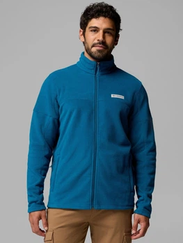 Bluza męska rozpinana streetwear polarowa Columbia Basin Trail III Full Zip 1907753442 S Niebieska (199141328606)