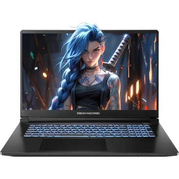 Ноутбук Dream Machines RG5050-17UA33 17.3” FHD 144Hz, 300n/i5-13420H/16 GB/SSD 1TB/RTX5050/GLAN/DOS (RG5050-17UA33)