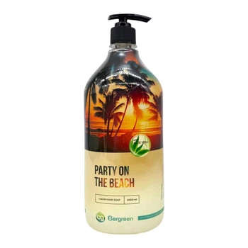 Жидкое мыло с дозатором Bergreen Party on the Beach 1000 мл