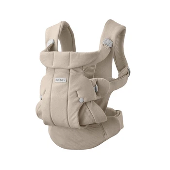 Кенгуру-переноска BabyBjorn Hold Mesh песочный