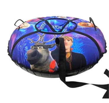 Тюбінг надувні санки ватрушка FROZEN (Фрозен) 120 см Take&Ride з камерою.(TR N FROZEN 120)