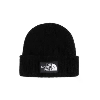 Шапка The North Face TNF унисекс черная с логотипом, One Size HAT-TNF-011-BLK