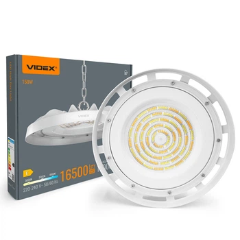 LED светильник высотный VIDEX HBe04 150W 3000-5000-6500K 230V White