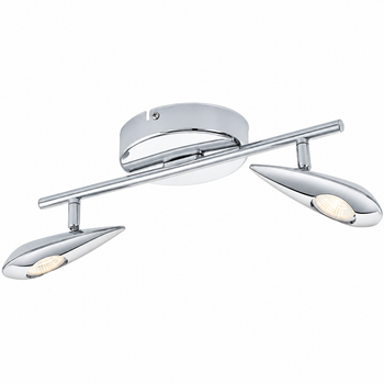Точковий спот світильник EGLO Pedregal Silver 2x3.3W (EG_95751)