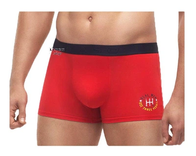 Красные бамбуковые мужские трусы шорты Sports style TASO 5695 XL