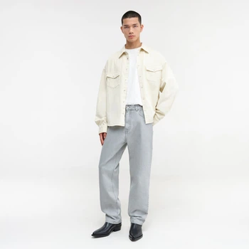 Чоловічі джинси minnim Loose Straight Fit Concrete w34l32